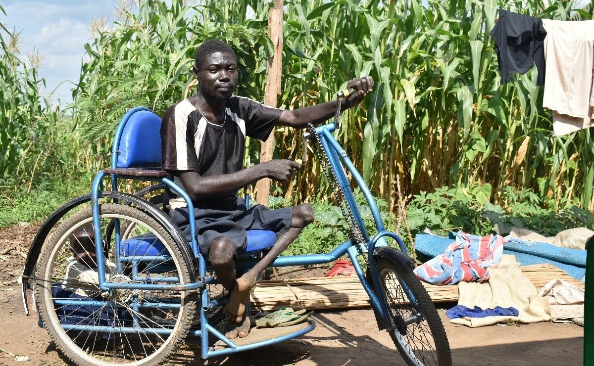 Mobility devices and grants restore hope to refugees living with ...